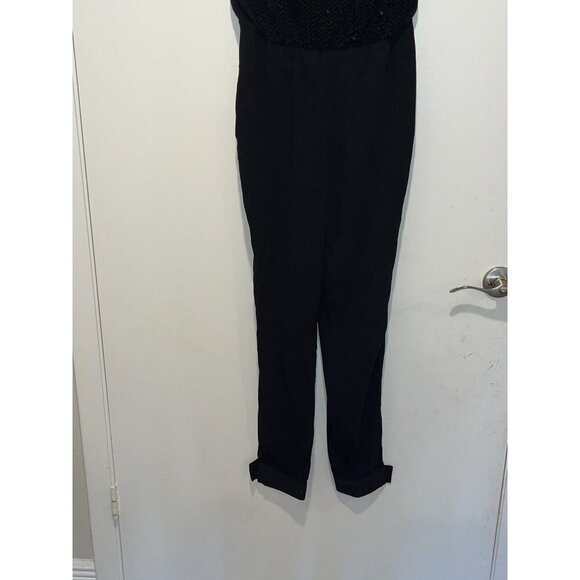 NWT Sachin + Babi Black Phillipa Jumpsuit size 0 Womens ($496) - Picture 7 of 14
